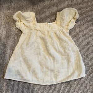 Modern Moments Cream Puff Sleeve Blouse Top